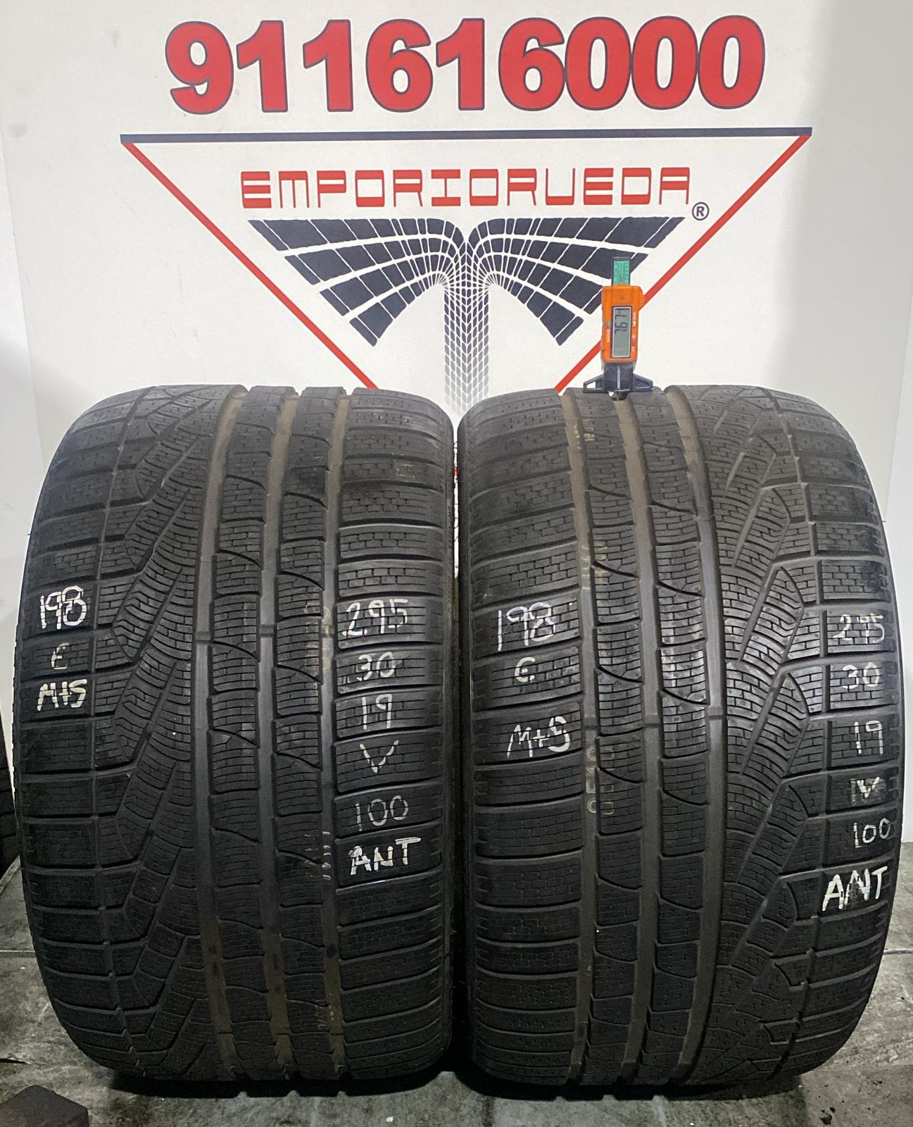 PIRELLI SOTO ZERO USADO M+S 295/30 R19 100 V
